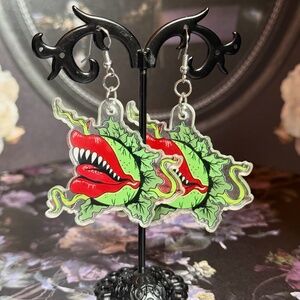 Little Shop Of Horrors, Audrey 2, Plant Earrings